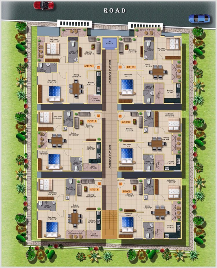 Typical Floor Plan