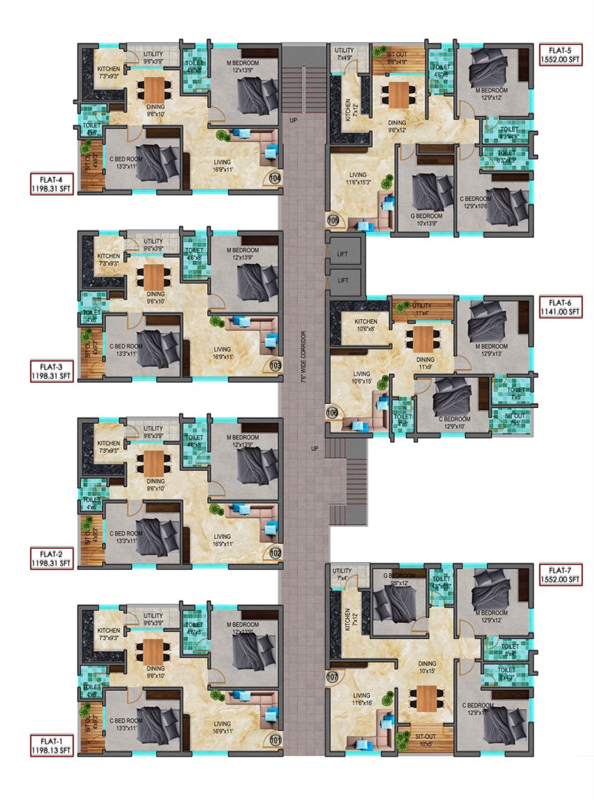 Typical Floor Plan