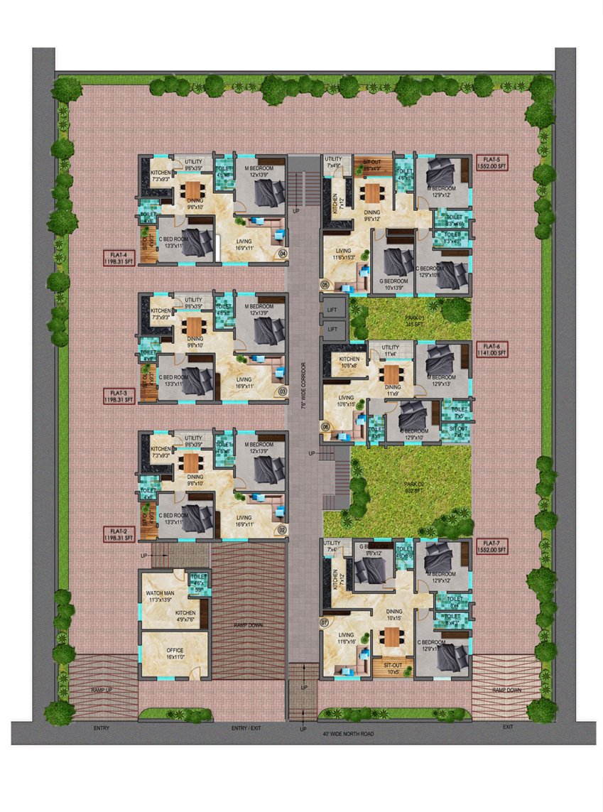 Typical Floor Plan