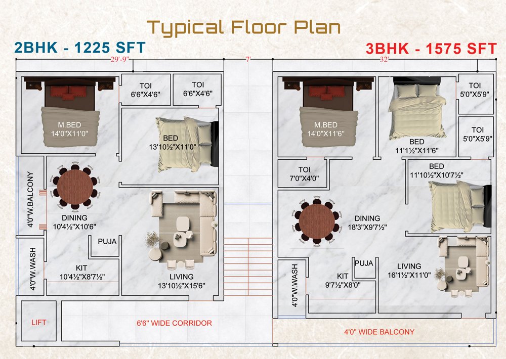 Typical Floor Plan
